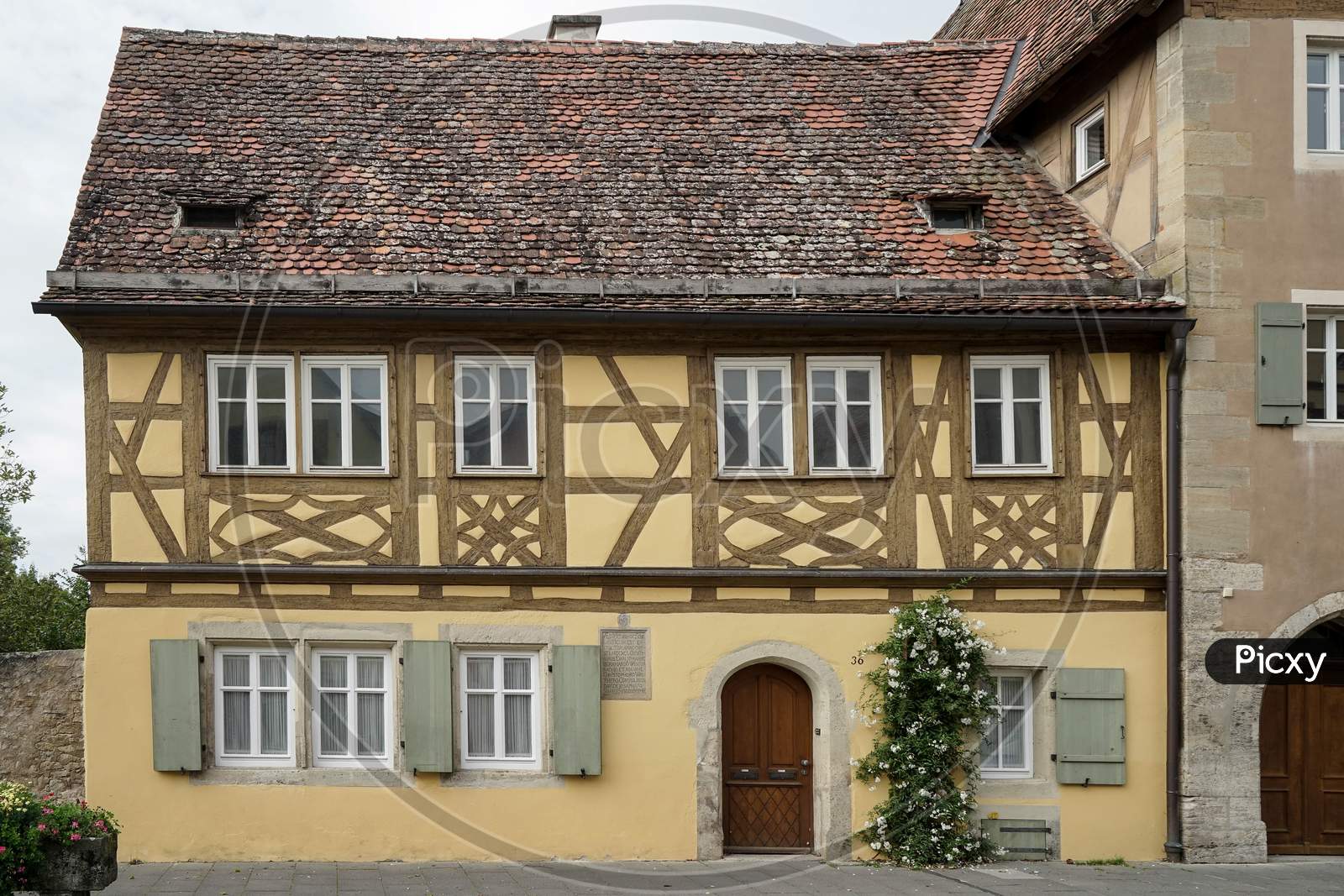 Old House In Rothenburg