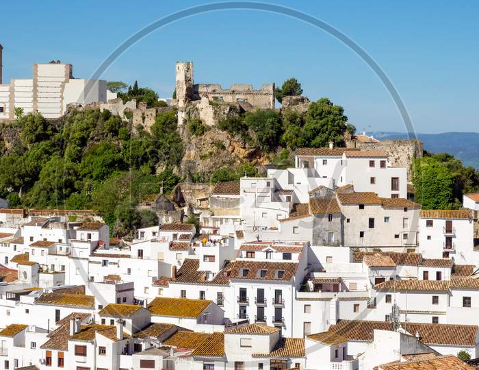 Casares, Andalucia/Spain - May 5 : View Of Casares In Spain On May 5, 2014