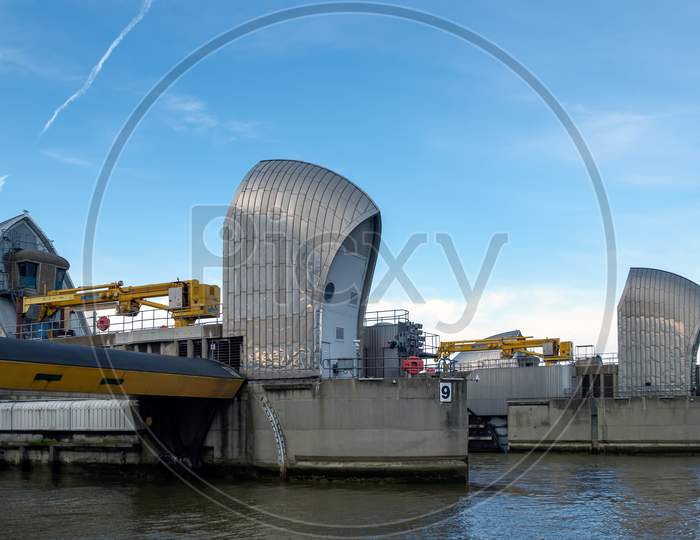 View Of The Thames Barrier