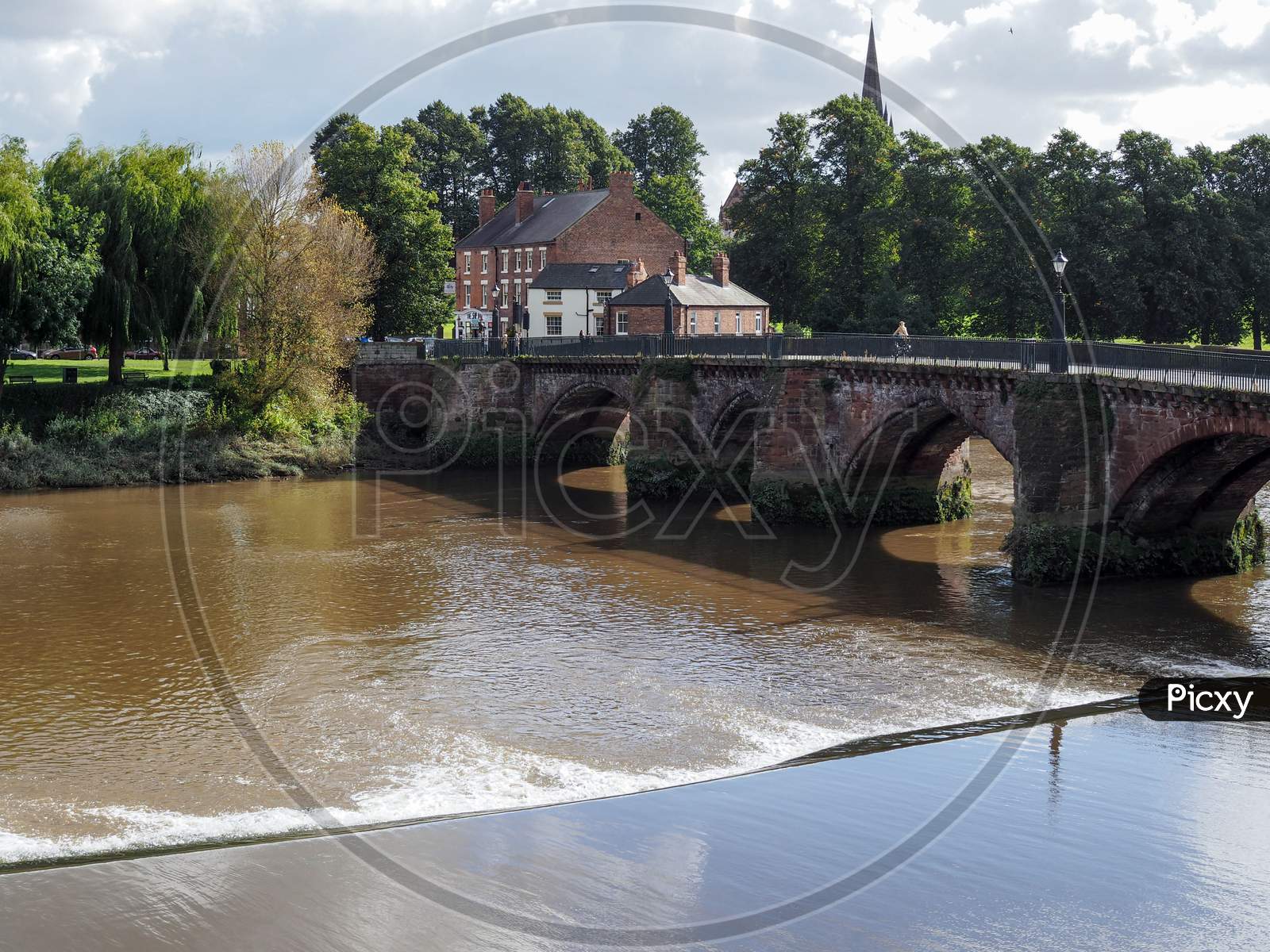 Bridge Over The River Dee At Chester