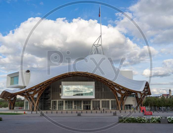 Pompidou Centre In Metz Lorraine Moselle France