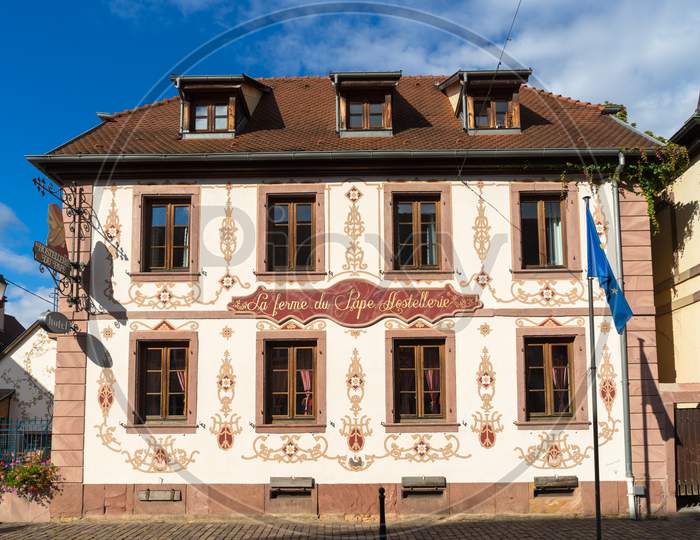 La Ferme Du Pape Hostel In  Eguisheim In Haut-Rhin Alsace France