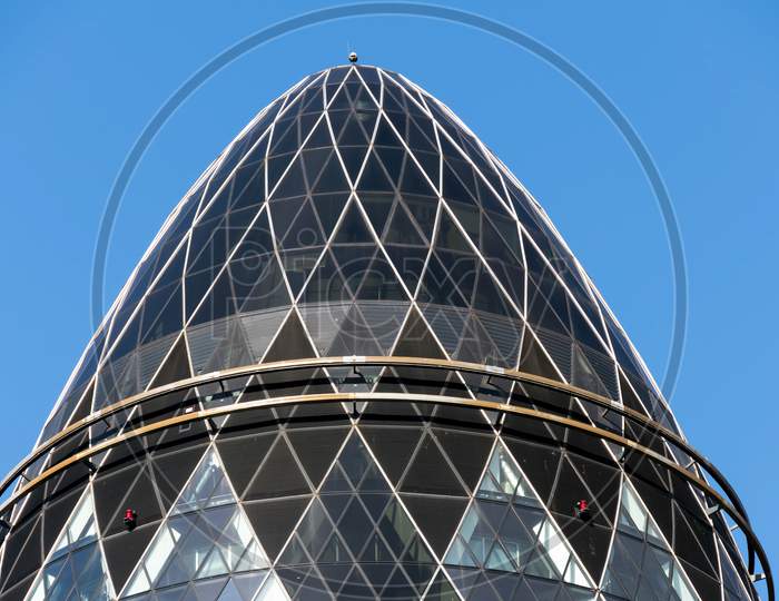 View Of The Gherkin Building In London