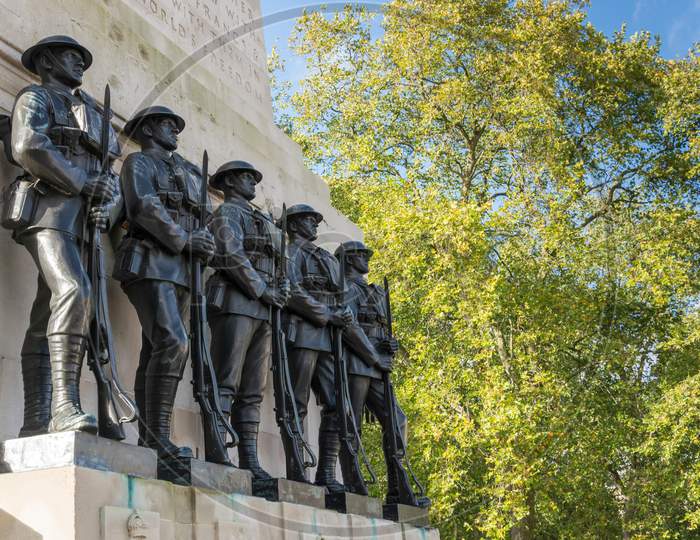 The Guards Memorial In London