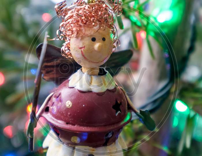 Funky Angel On A Christmas Tree