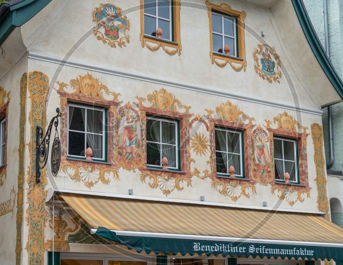 Highly Decorated Building And Shop In St Wolfgang