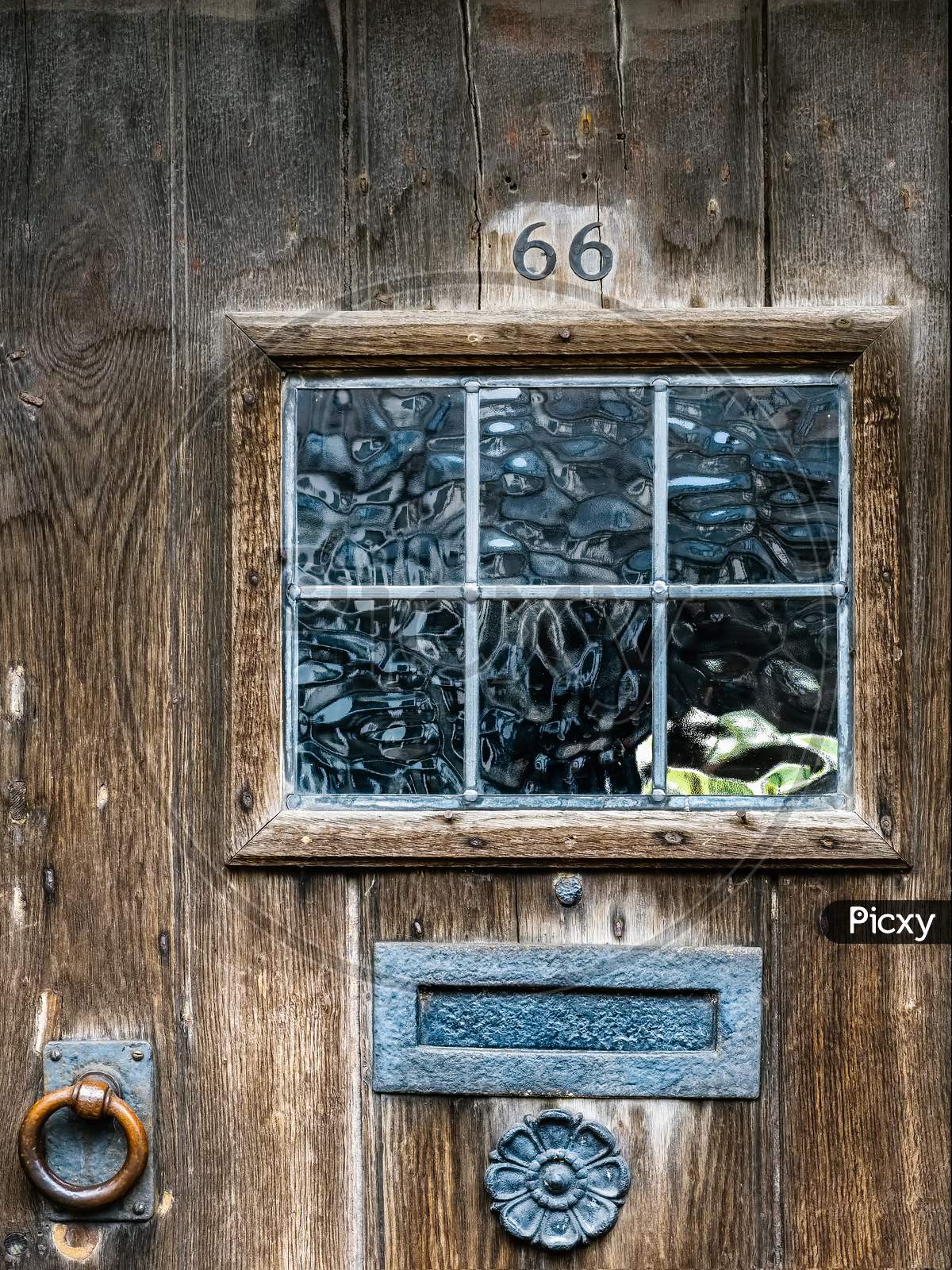 Old Wooden Door In East Grinstead