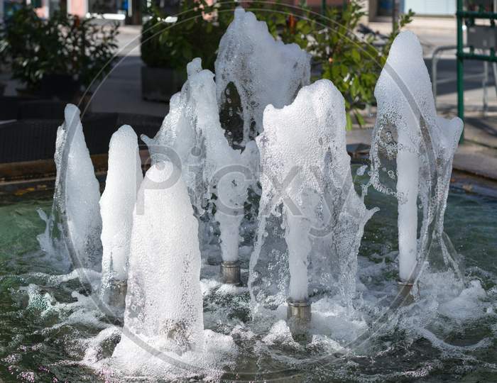 Ornamental Fountain In Bad Ischl