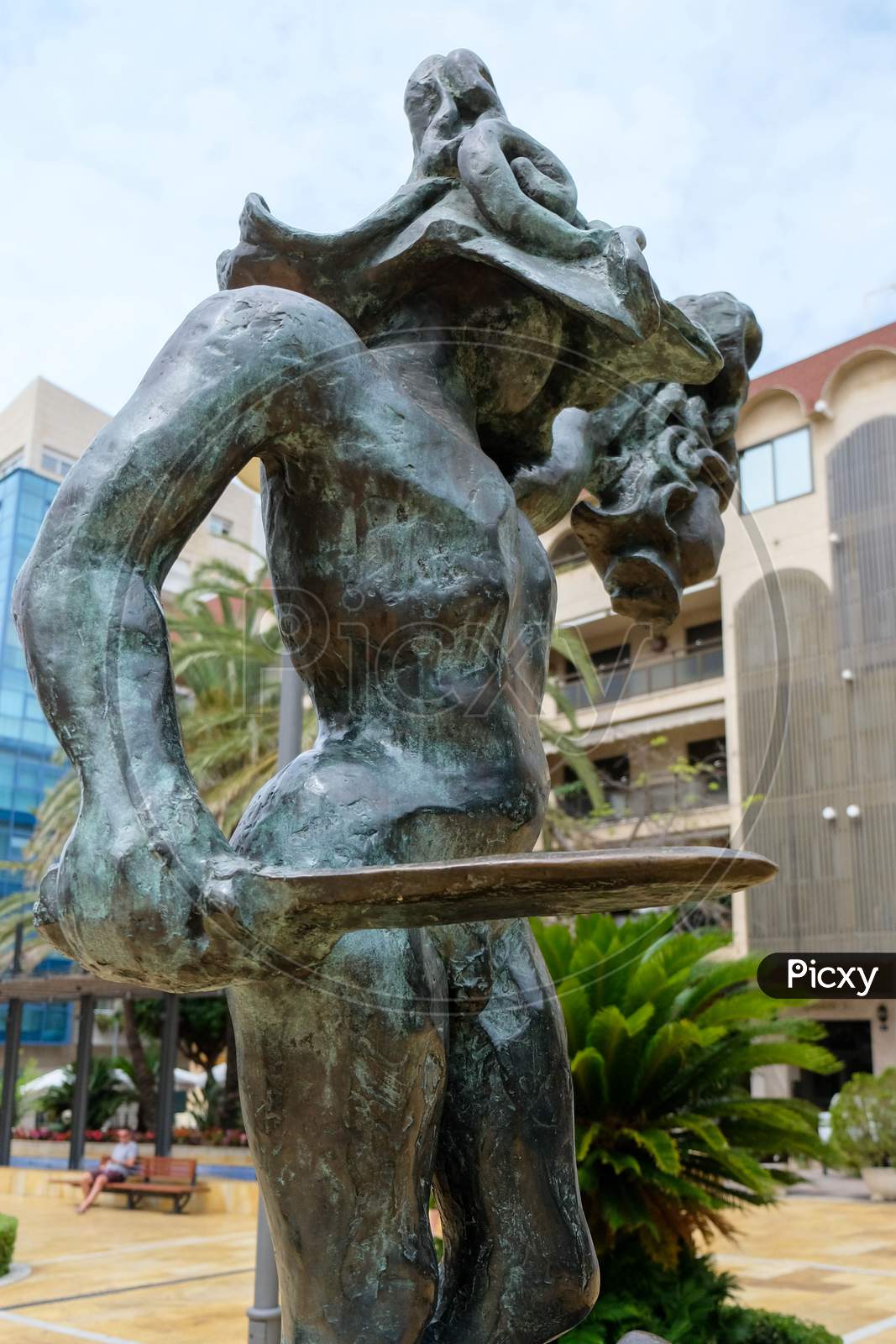 Marbella, Andalucia/Spain - July 6 : Salvador Dali Sculpture Of Perseus In Marbella Spain On July 6, 2017