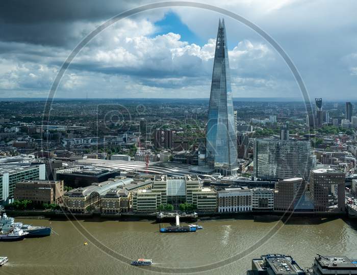 View Of The Shard Building In London