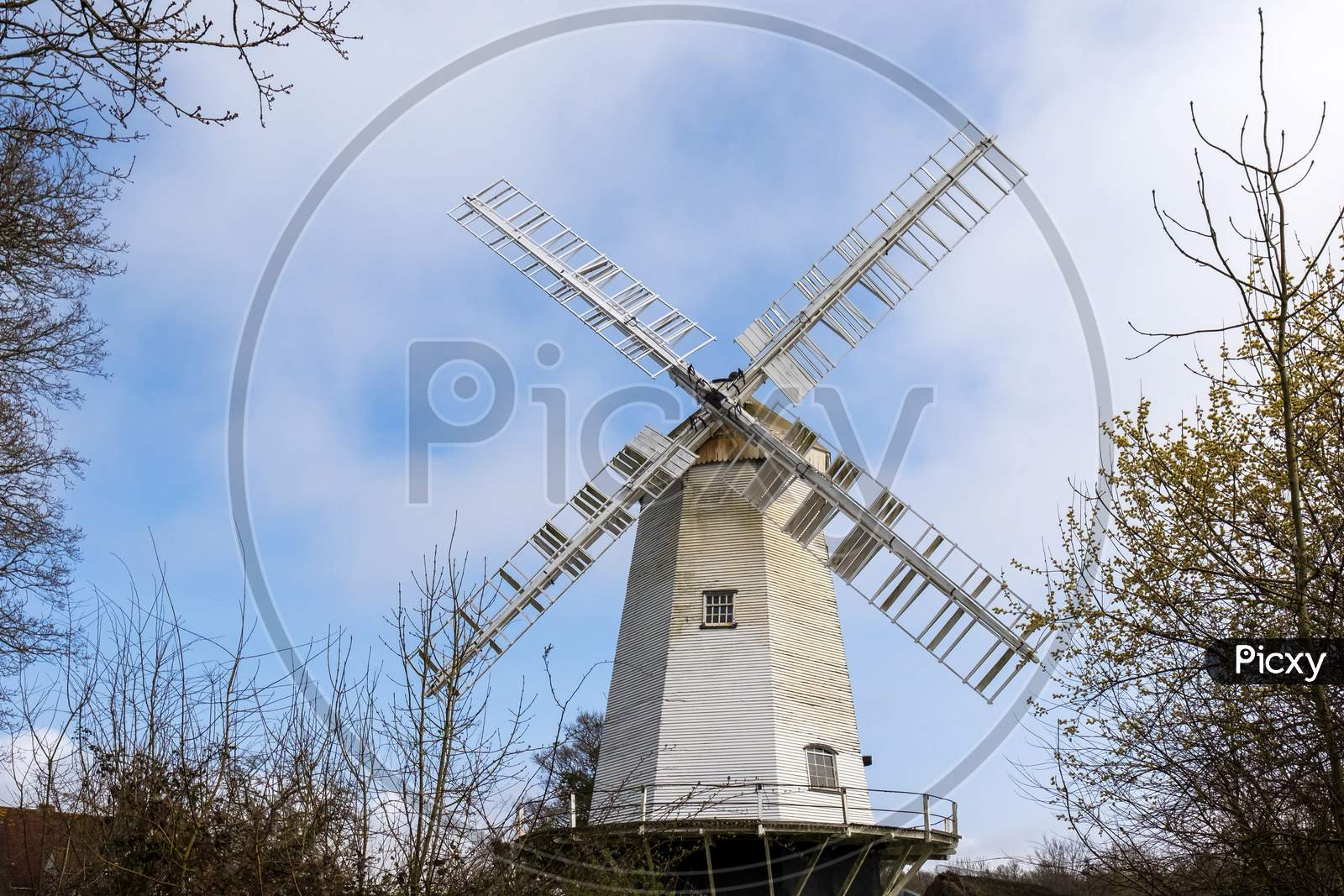 King'S Mill Or Vincent'S Mill At Shipley In West Sussex