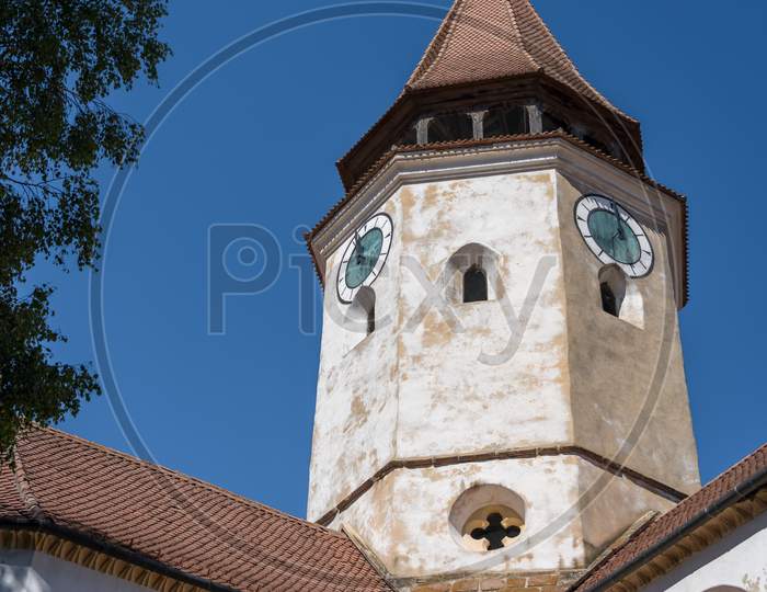 Prejmer, Transylvania/Romania - September 20 : Exterior View Fortified Church In Prejmer Transylvania Romania On September 20, 2018