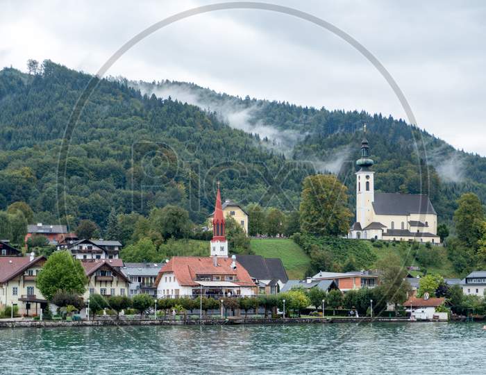 View Of Attersee From Lake Attersee