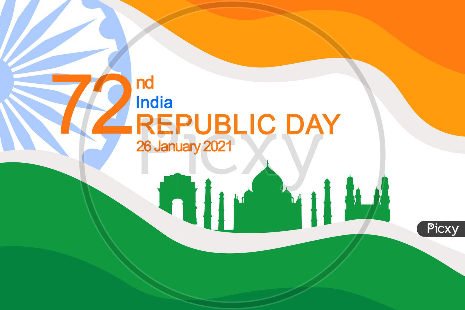 India Republic Day 26th January 2021