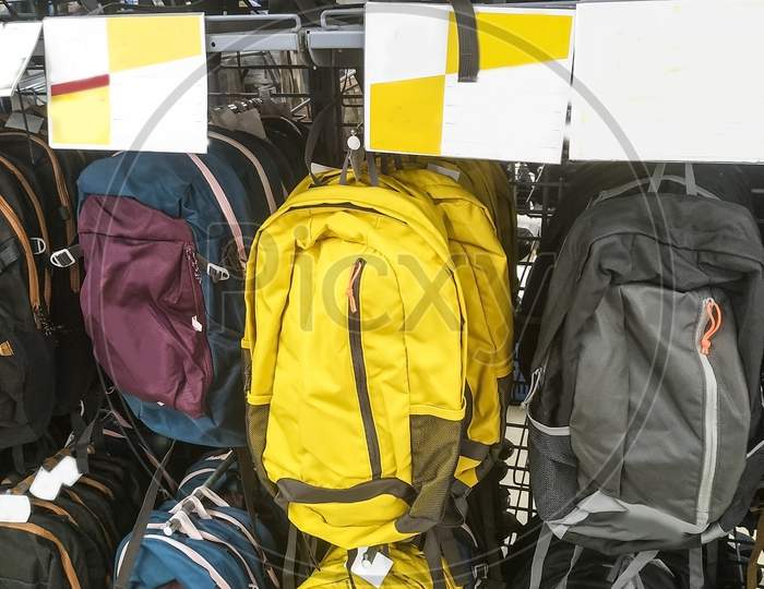 Sports Backpack Bag For Men & Women In Mall Retail Showroom Mumbai