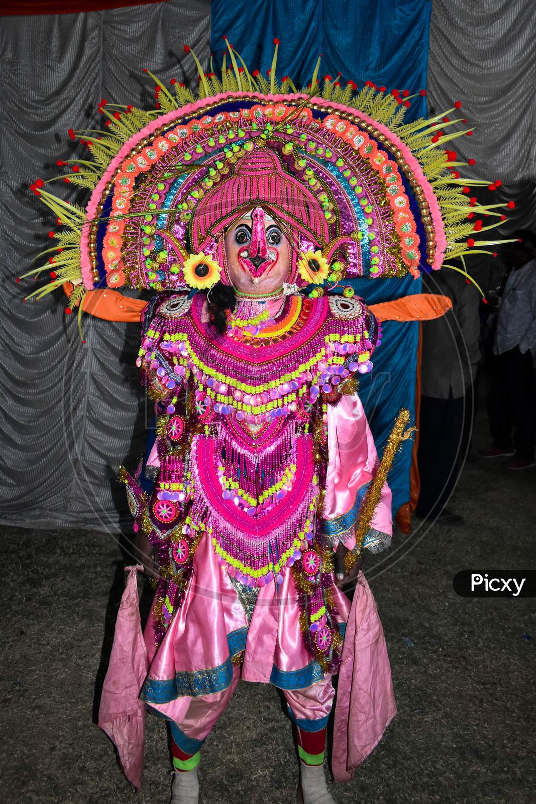 Chhau Dance Is A Popular Form Of Tribal Dance In India That Incorporates Elements Of Martial Arts
