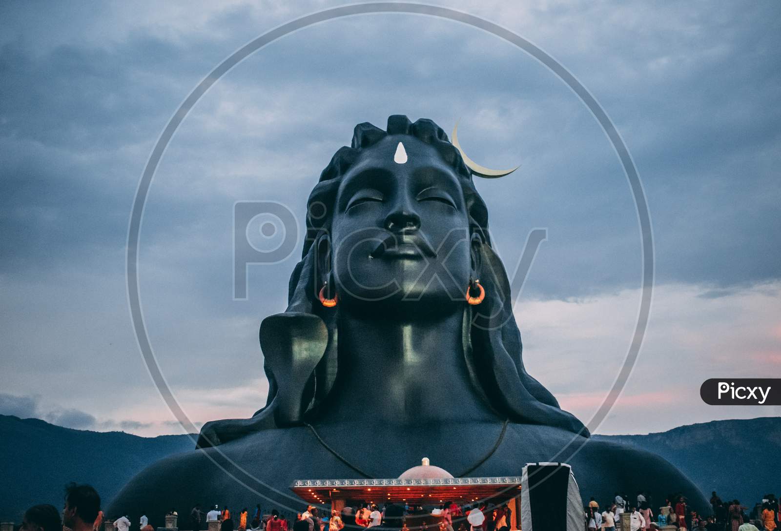 Portrait of Lord Shiva