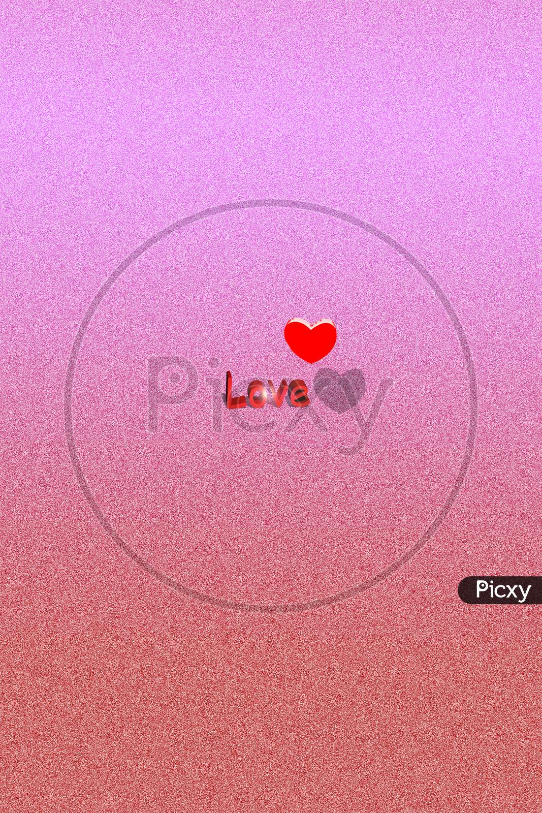 Love Heart Ring Shine Mobile Wallpaper Abstract