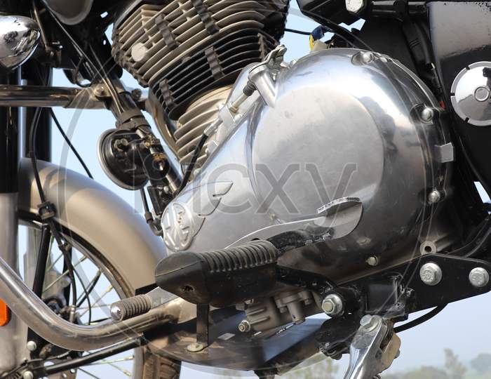 Royal Enfield, bike engine, 350cc