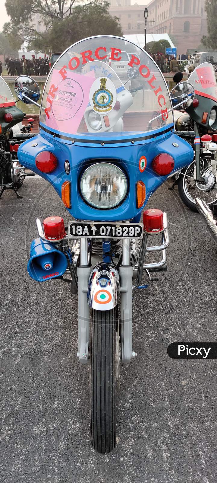 Indian Air force bike