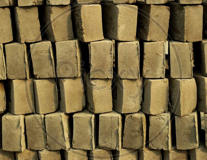 Bricks Were Dried Brick And Clay-Bearing Earth Or Mud