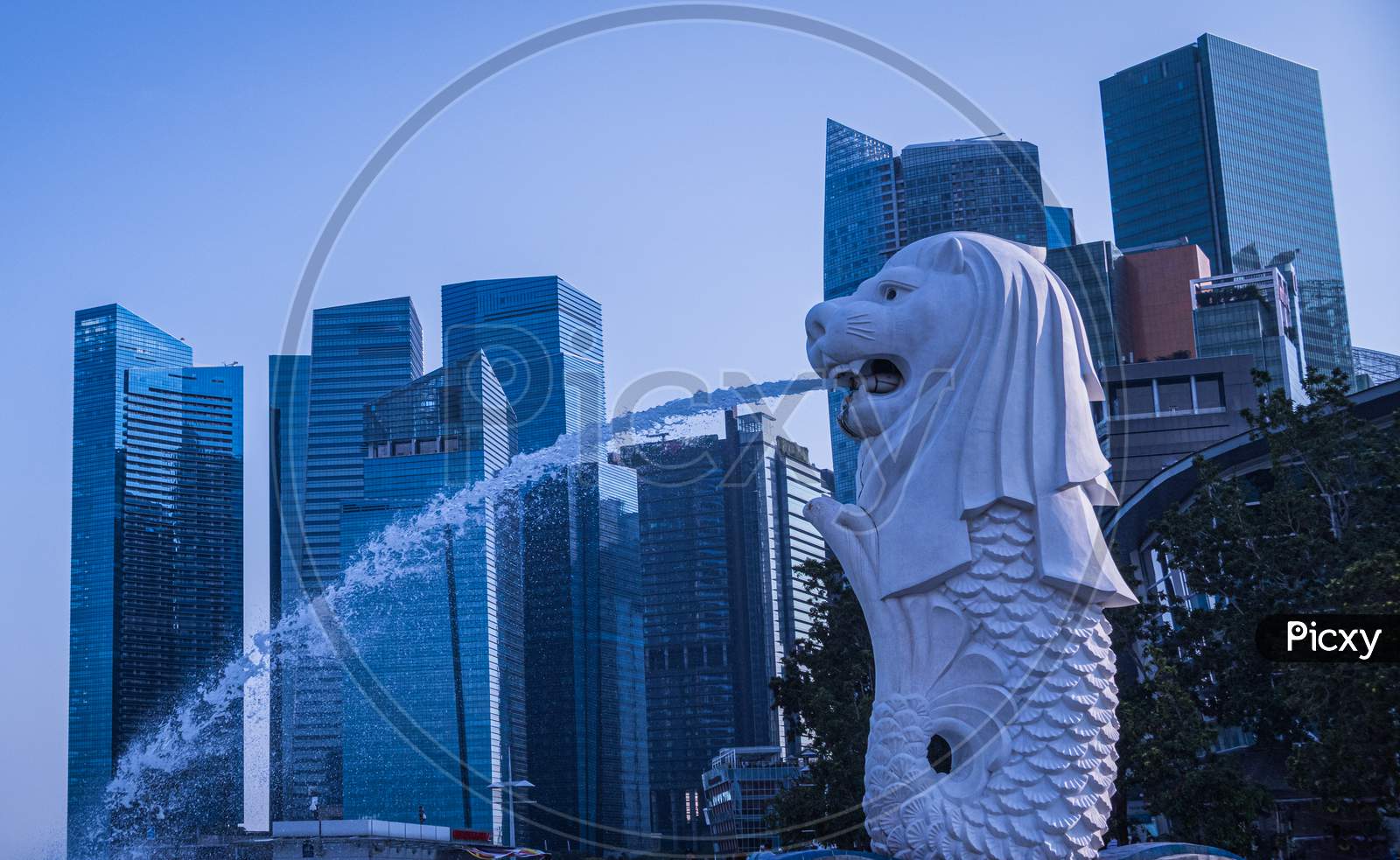 Fountain In Singapore