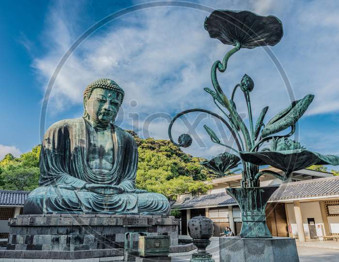 The Giant Buddha In Kamakura