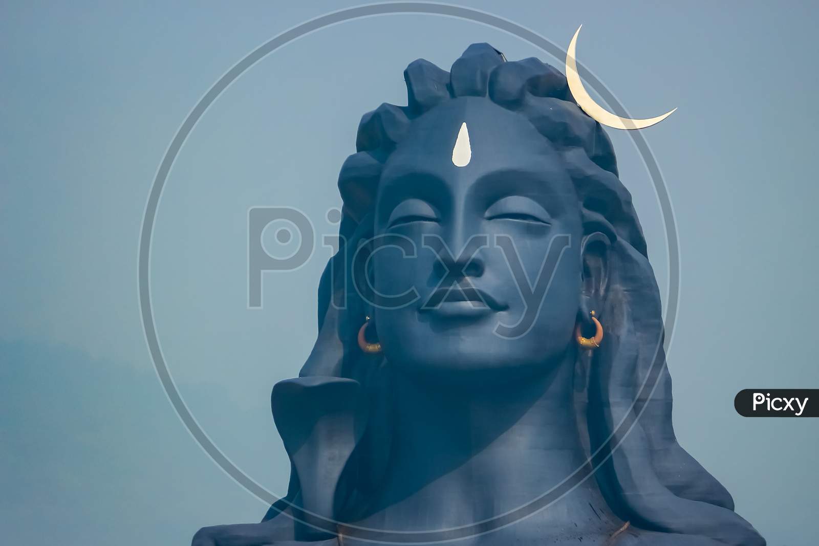 Adiyogi Lord Shiva Statue in Isha Yoga Coimbatore, Tamilnadu, India. Lord Siva Statue.