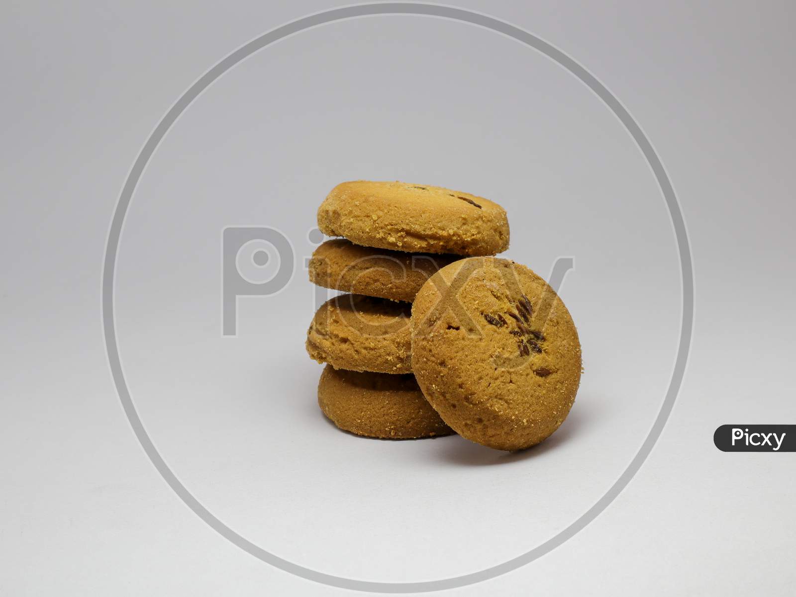 Cookies Isolated On A White Background
