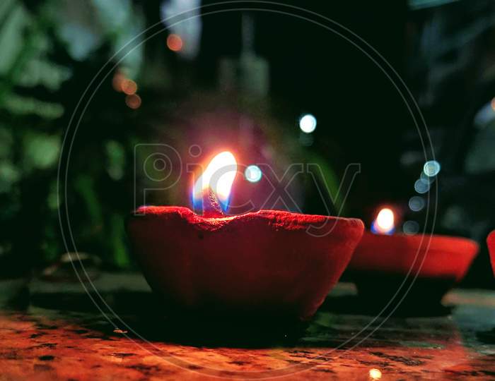 Diwali, Diya and lights