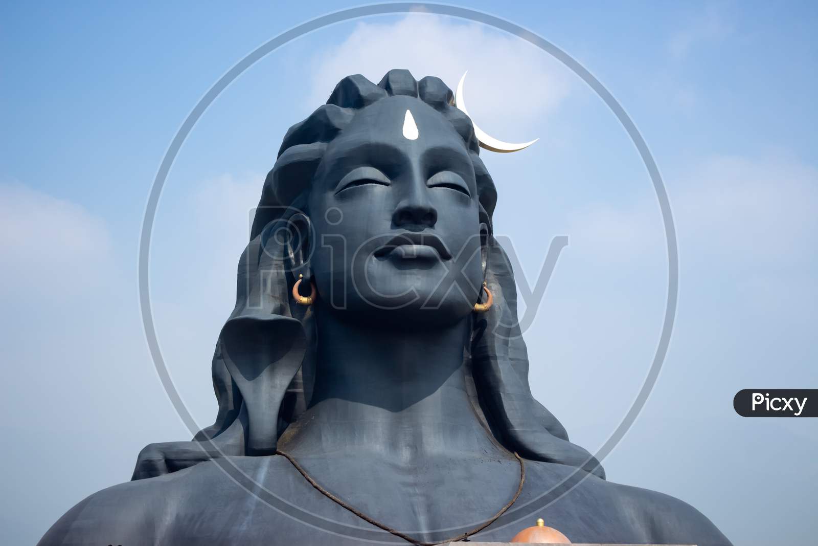 Image of Adiyogi Lord Shiva Statue in Isha Yoga Coimbatore ...
