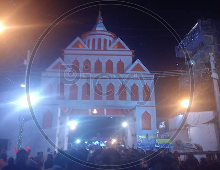 Durga Puja pandal Patna 2019