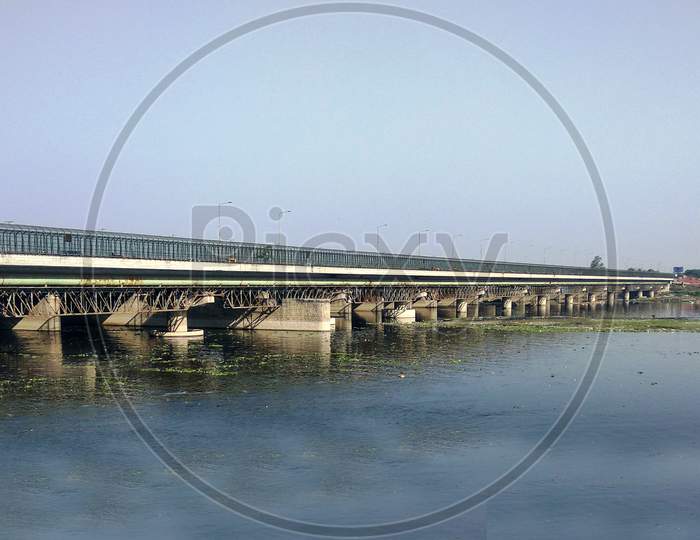 Bridge on Yamuna River, Delhi