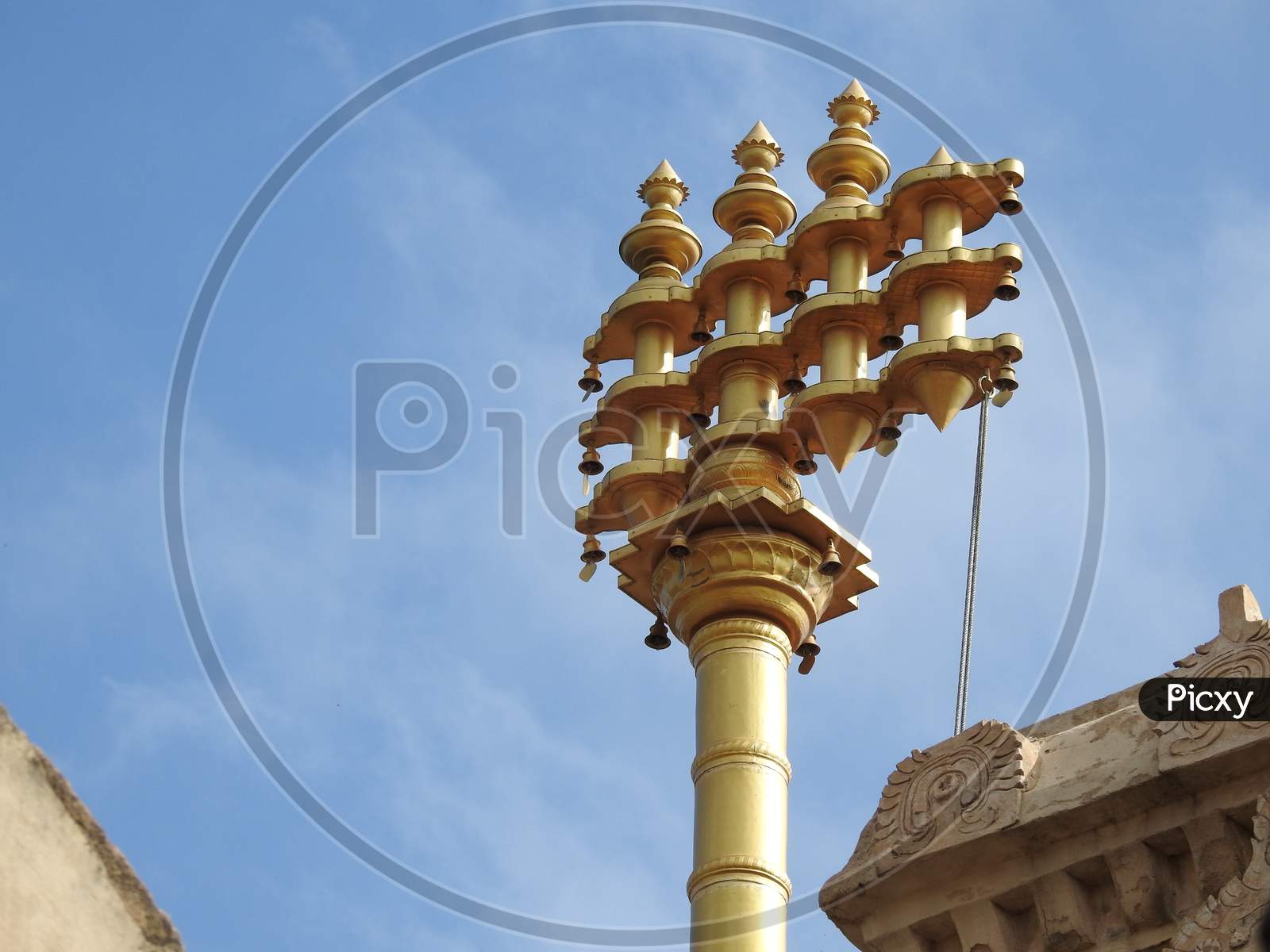 Beautiful Veerabhadra Hindu Temple Located In Lepakshi In The State Of Andhra Pradesh, India