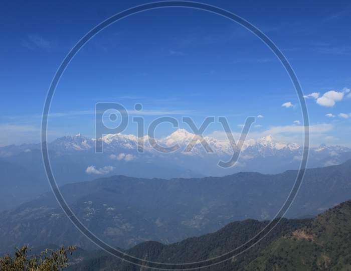Kanchanjunga Mountain Range