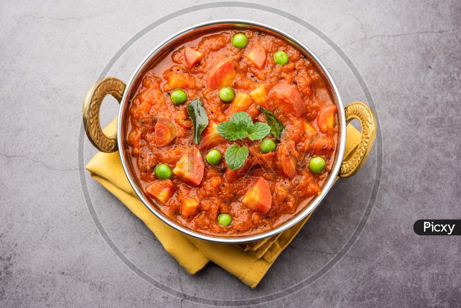 Gajar Tamatar Gravy Sabzi Or Indian Style Carrot Curry Recipe