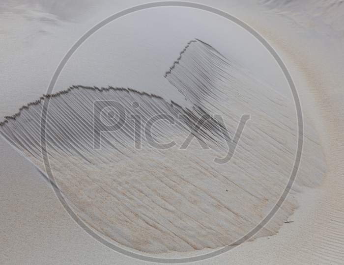 Sand Dune At Sandfly Bay South Island New Zealand