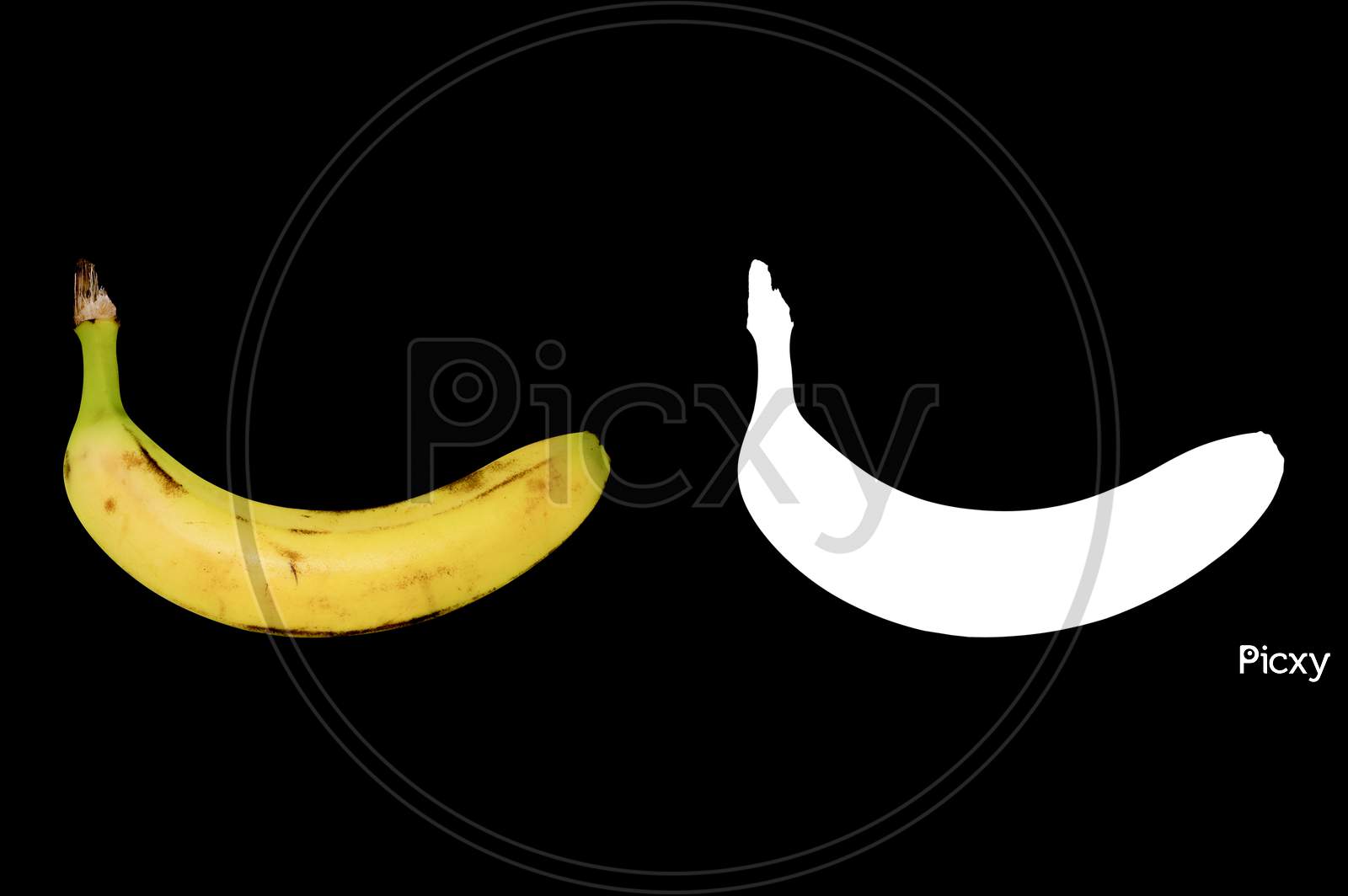 Ripe Yellow Banana