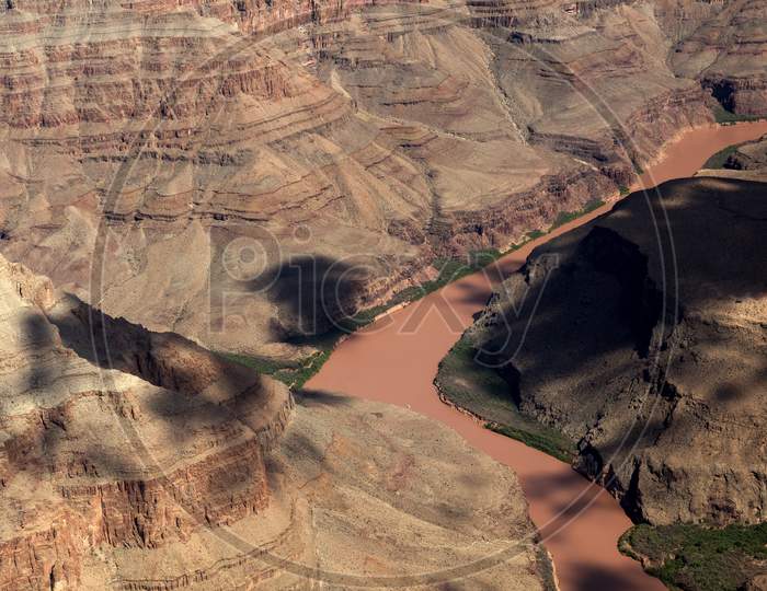 Aerial View Of The Grand Canyon
