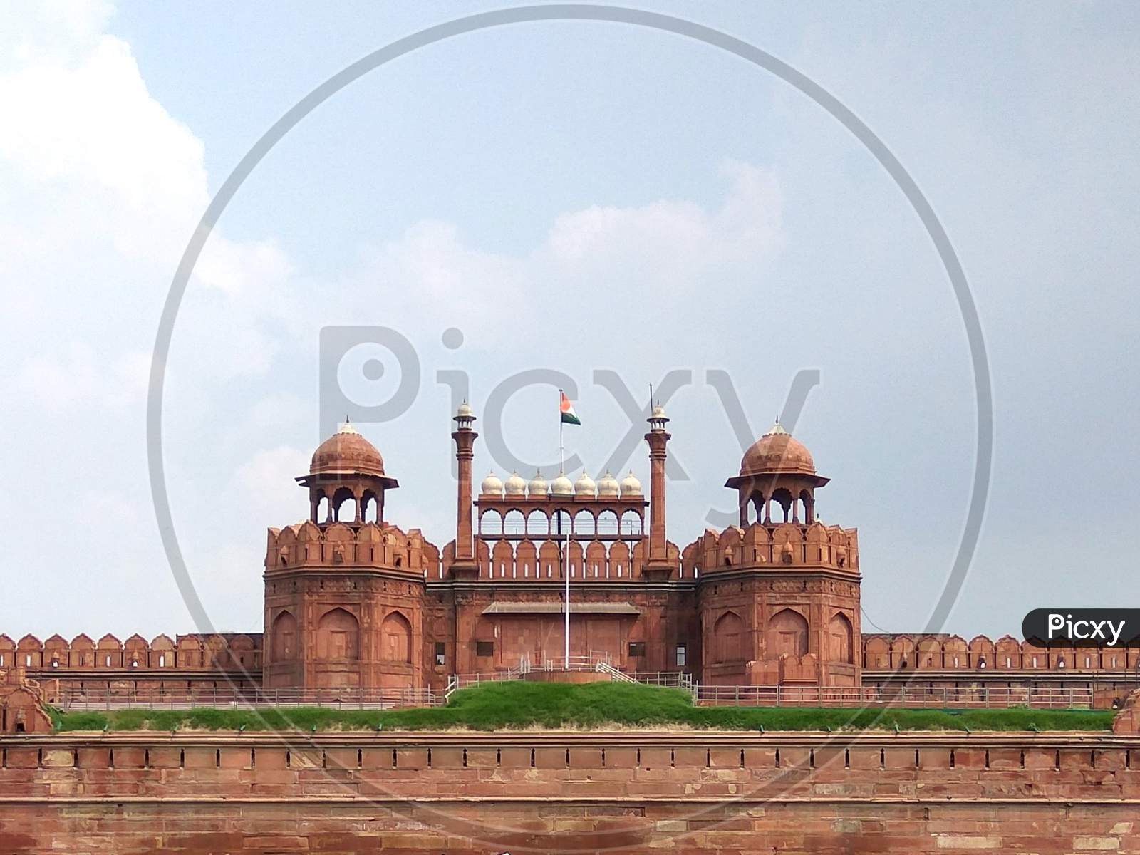 Close view of Red Fort-Lal Qila, Dlehi