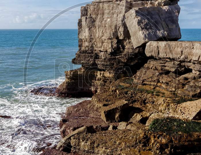 View Of The Jurassic Coastline In Dorset