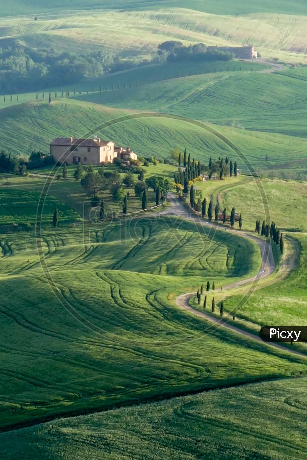Countryside Of Val D'Orcia Tuscany