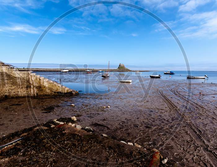 Low Tide At Holy Island