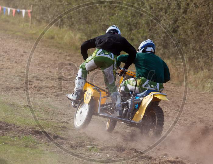 Sidecar Motocross At The Goodwood Revival