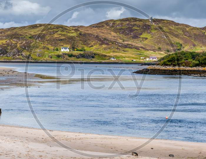Morar Estuary, Scottish Highlands/Uk - May 19 : View Of  The Estuary Of Morar Bay In The West H.Ighlands Of Scotland On May 19, 2011