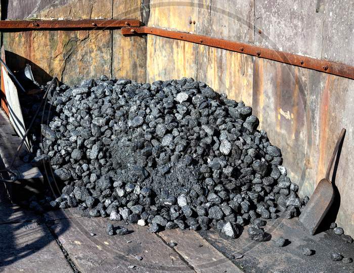 Coal Yard At Llanberis Slate Mine