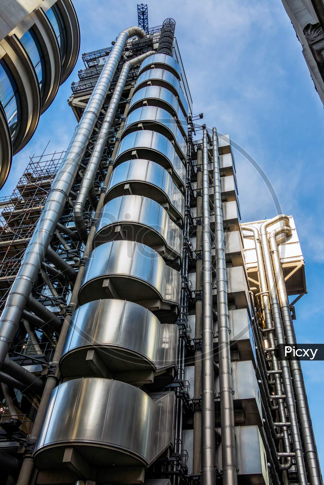 View Of The Lloyds Of London Building