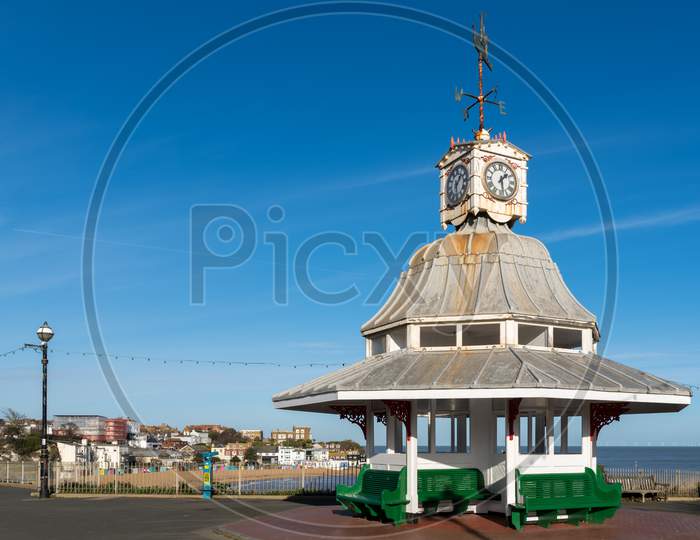 Broadstairs, Kent/Uk - January 29 : View Of The Old Clock In Broadstairs On January 29, 2020