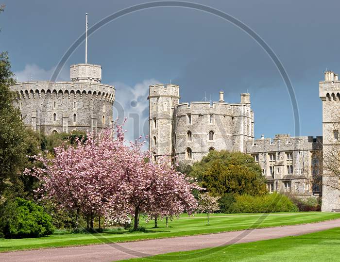 Scenic View Of Windsor Castle