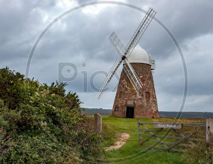 Halnaker, Sussex/Uk - September 25 : View Of Halnaker Windmill In Halnaker Sussex On September 25, 2011